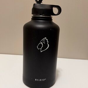 Black Insulated Stainless Steel Water Bottle
